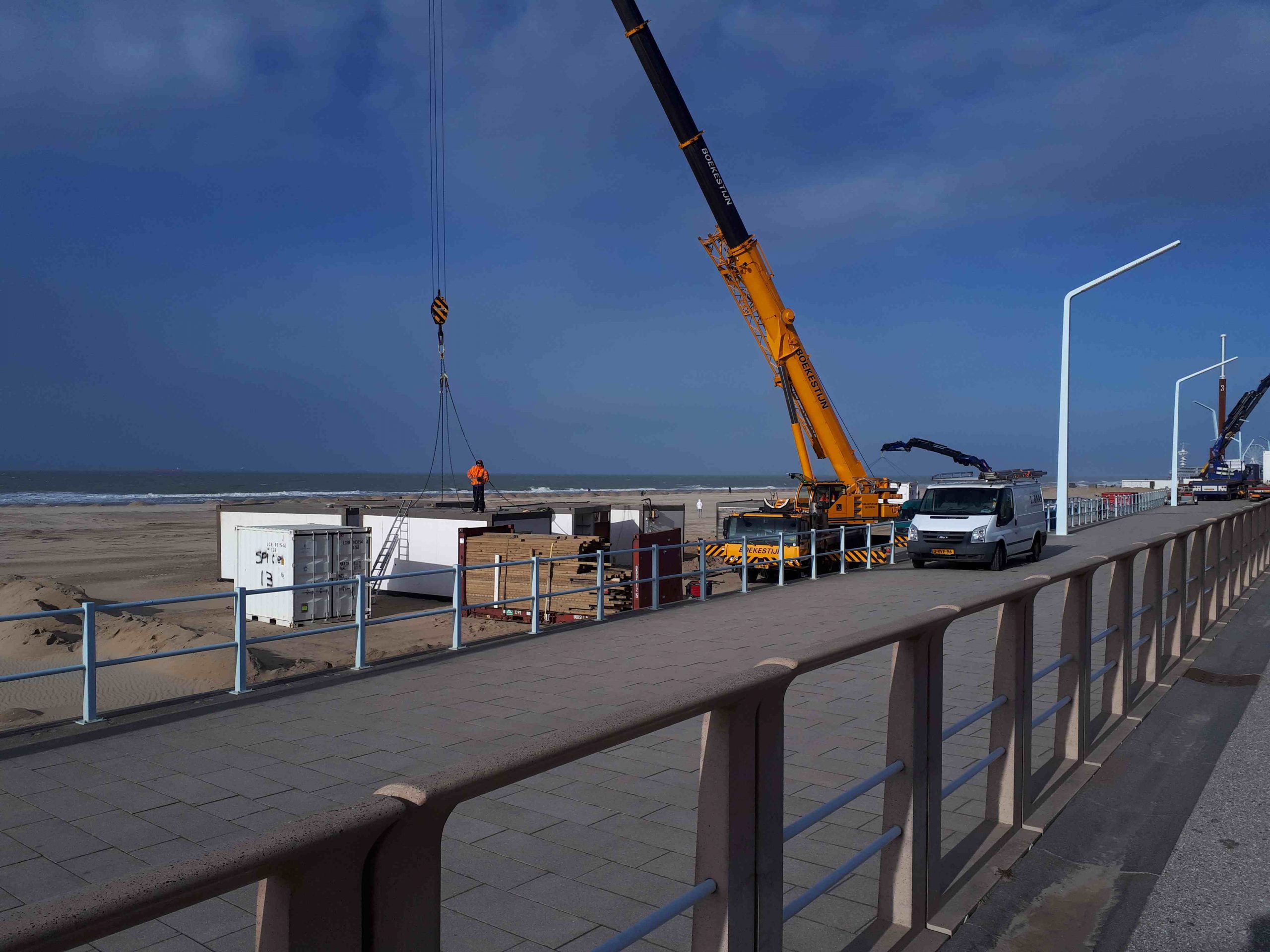 bouw strandtenten 2020